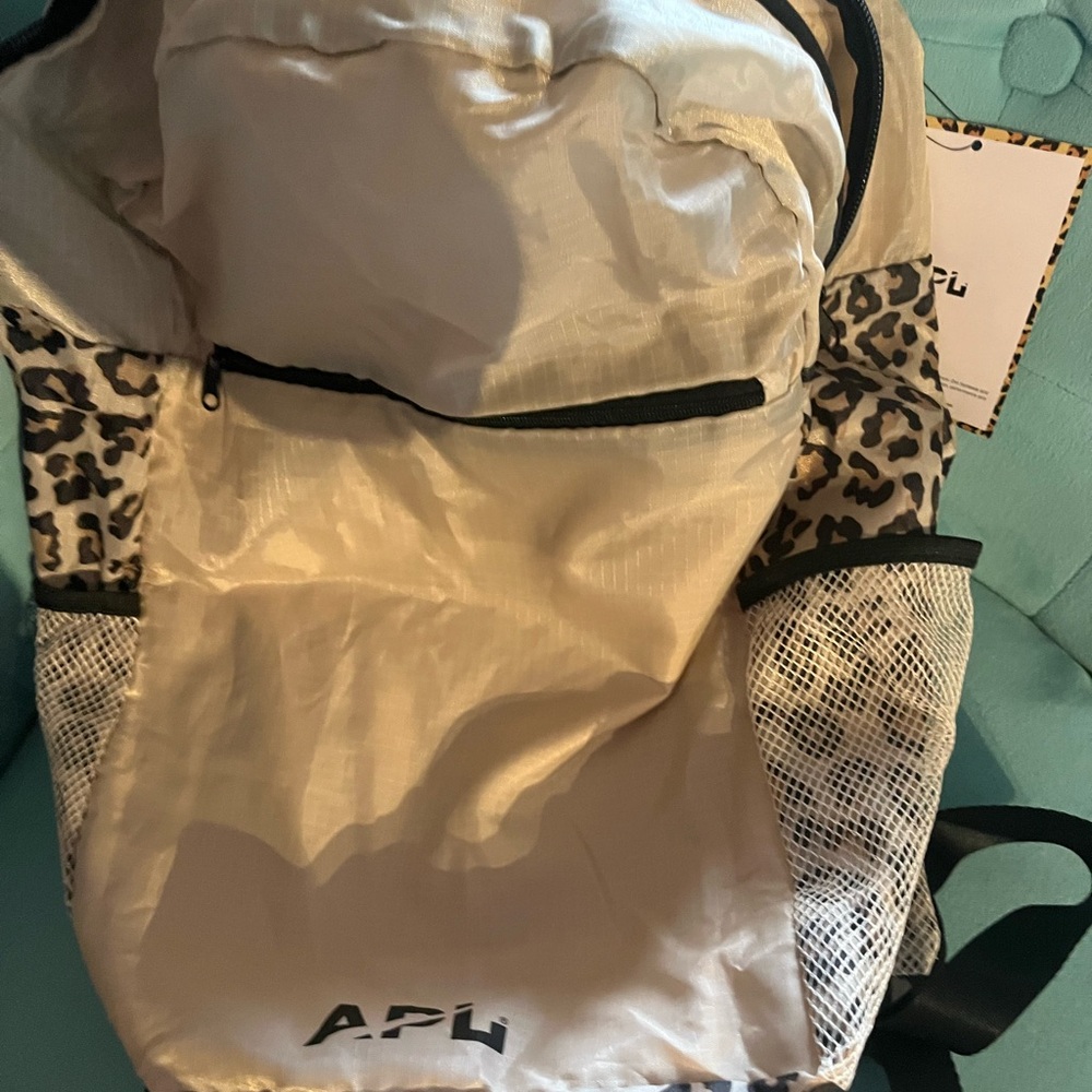 APL Packable Cheetah Backpack BNWT